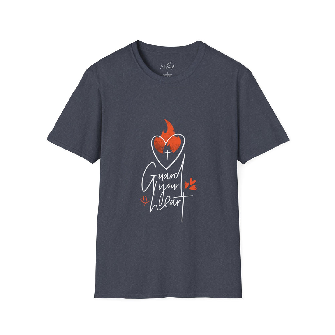 "Guard Your Heart" | Inspired By Proverbs 4 : 23 | Christian T-shirt For Women