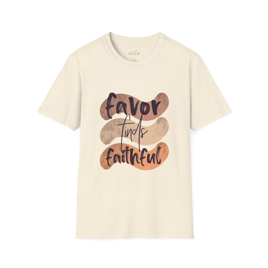 Favor Finds Faithful | Inspired By Genesis 6:8 | Christian T-shirt For Women - Inspirational Quote Tee