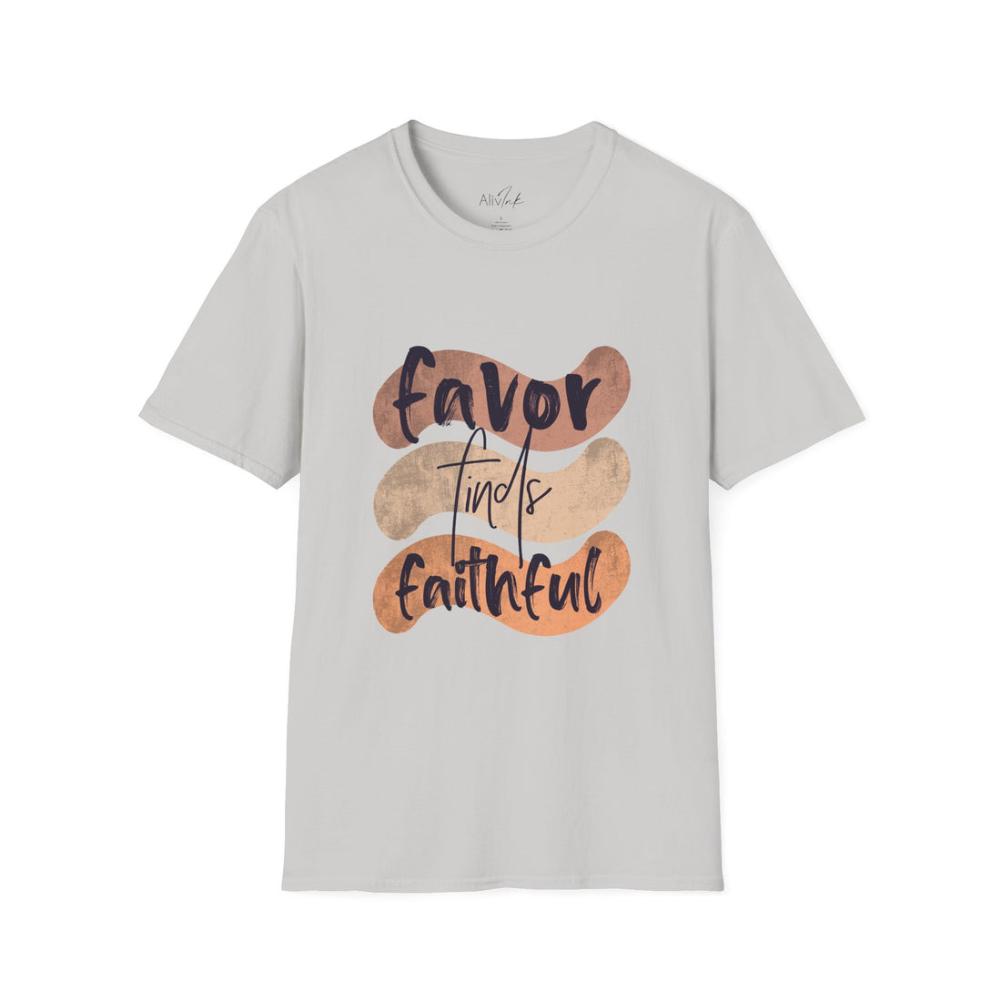 Favor Finds Faithful | Inspired By Genesis 6:8 | Christian T-shirt For Women - Inspirational Quote Tee