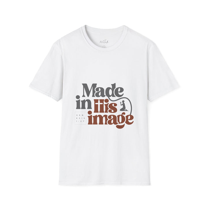 Made in This Image | Inspired By Genesis 1:27 | Christian T-shirt For Men - Trendy Graphic Tee for Creative Souls