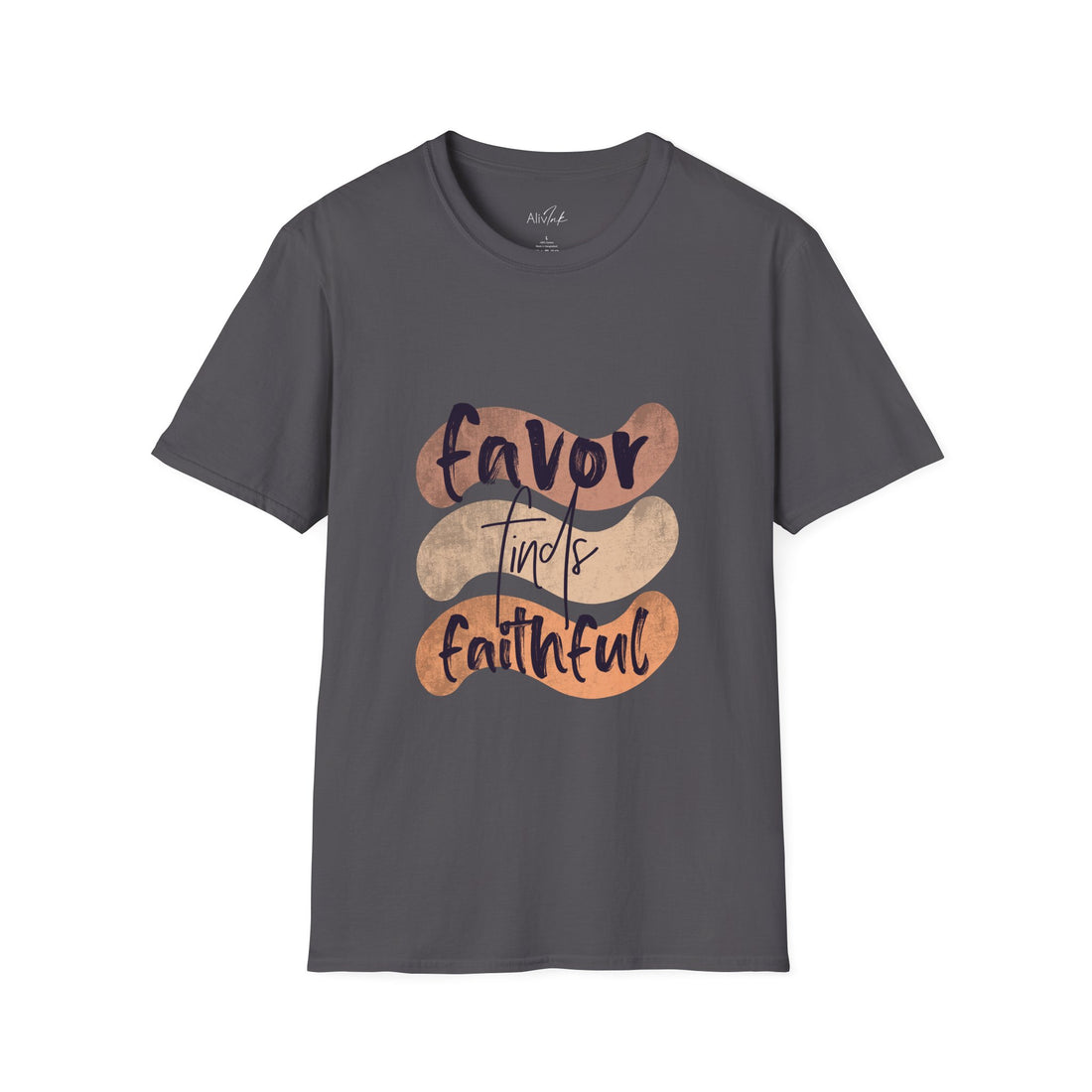 Favor Finds Faithful | Inspired By Genesis 6:8 | Christian T-shirt For Men